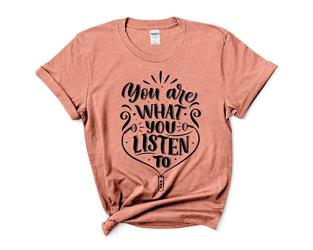 T-Shirt "You Are What You Listen To" - Image 2