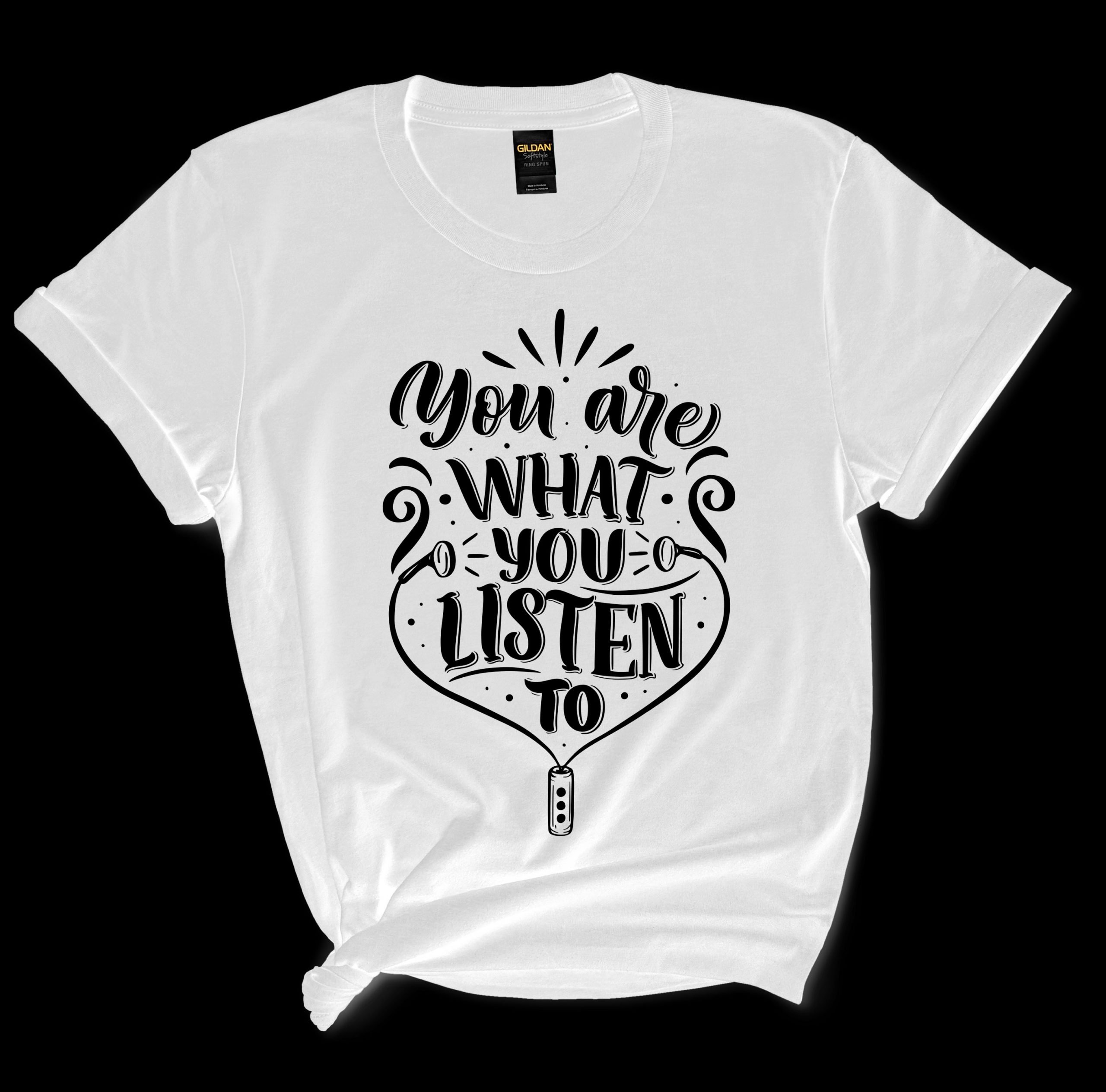 T-Shirt "You Are What You Listen To" - Image 3